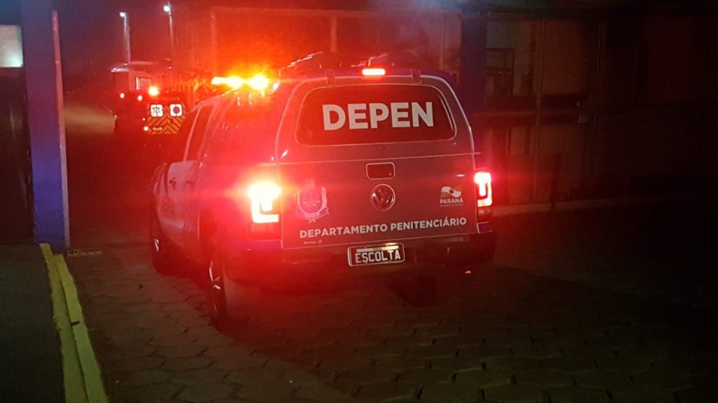 Após cair de cama, detento da PEC é socorrido pelo Siate levado sob escolta à unidade hospitalar
