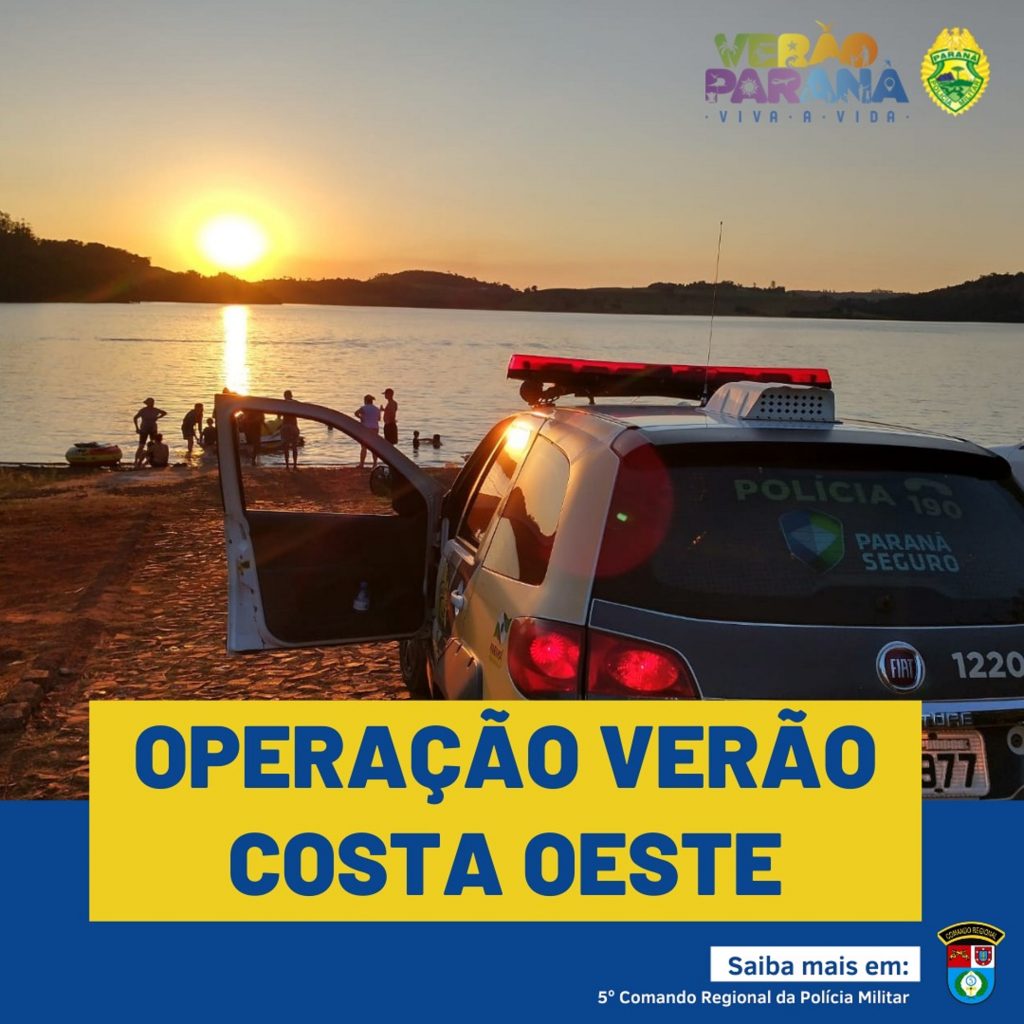 Operação Verão Costa Oeste: PM realiza patrulhamentos em prainhas da região