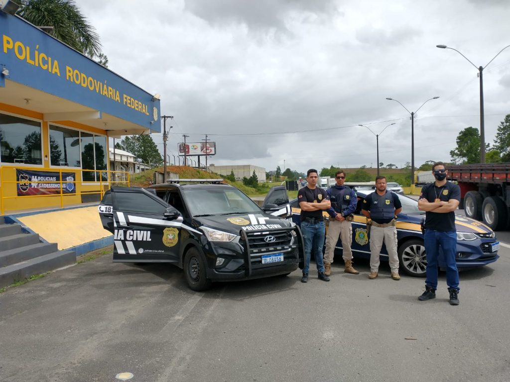 Ação conjunta da Polícia Civil e da PRF resulta na prisão de homem investigado por tentativa de estupro