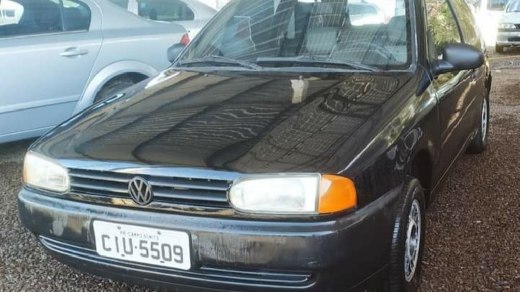 Gol de cor preta com placas CIU-5509 é furtado no Centro de Cascavel