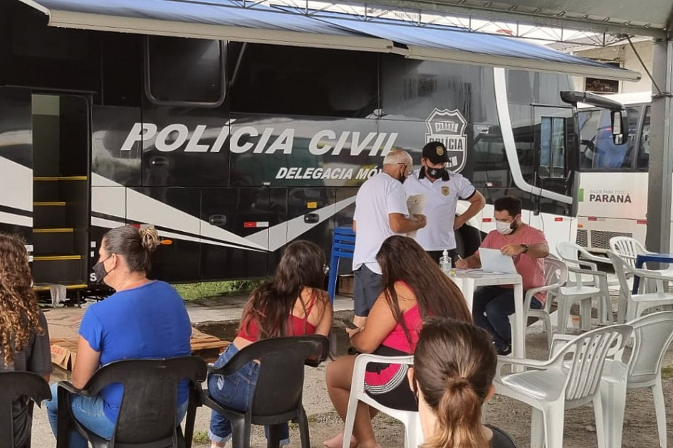 PCPR confecciona 640 RGs em evento com o TJPR em Pontal do Paraná