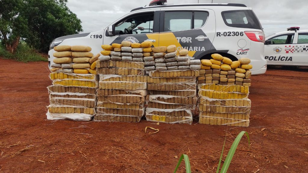 Mais de 400 quilos de maconha são apreendidos em Ourinhos