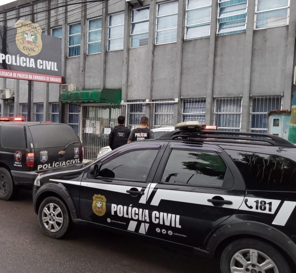 Polícia Civil prende homem por ameaça e agressão ao pai idoso em Biguaçu