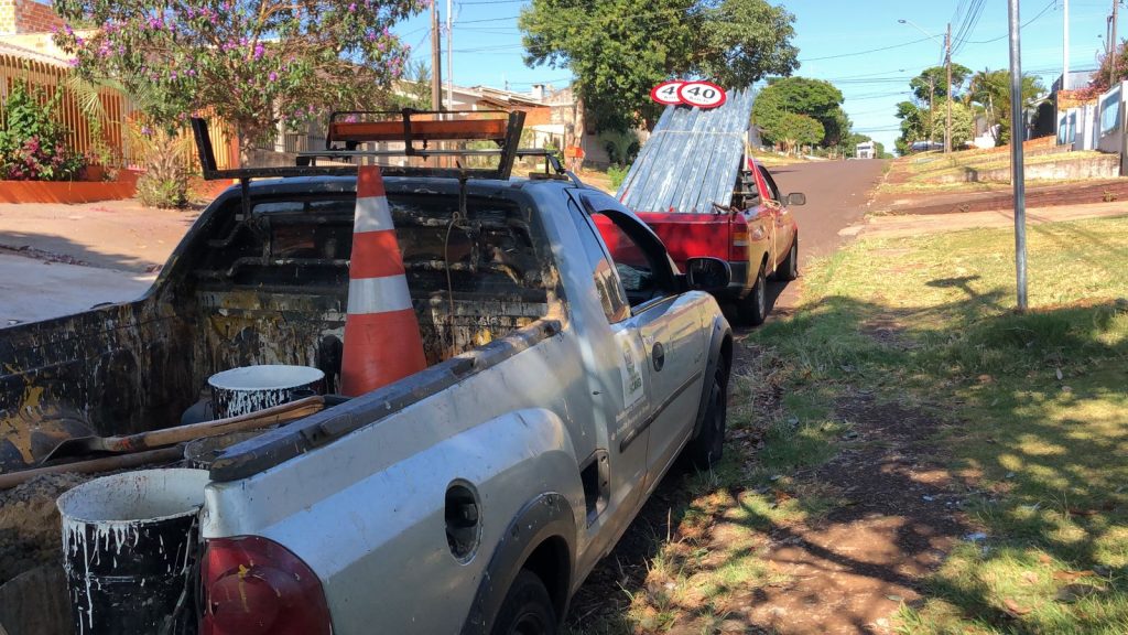 Transitar inicia a implantação dos binários nos bairros Santa Cruz e Região do Lago
