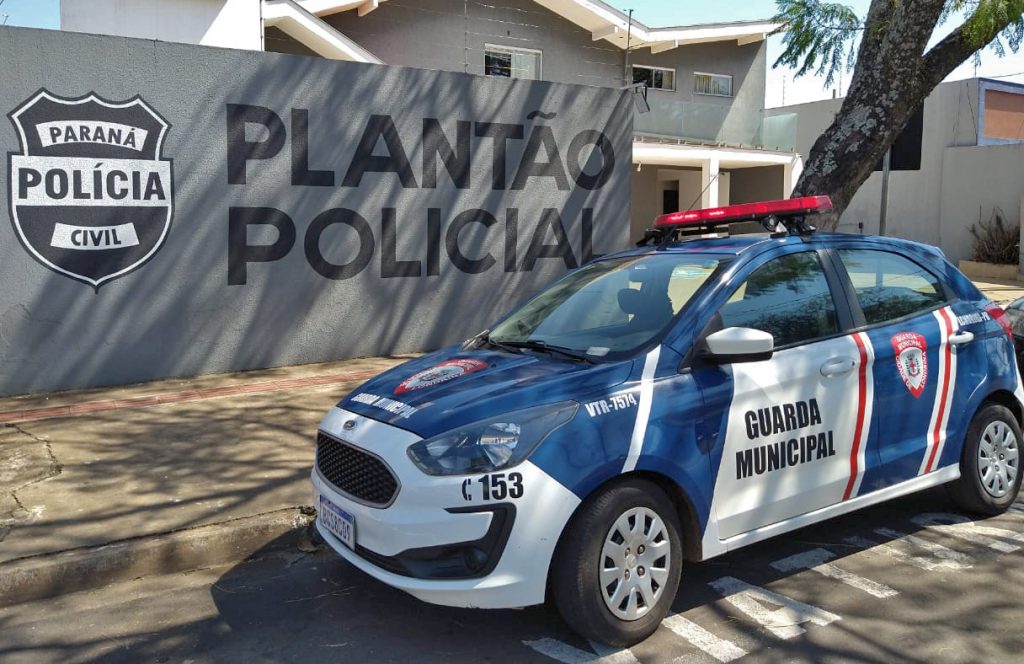 Guarda Municipal prende, em Lerroville, suspeito por adulterar placa de veículo