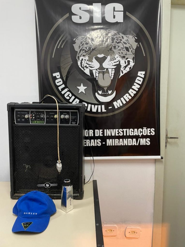 Suspeito de furtos é preso por policiais civis em Miranda