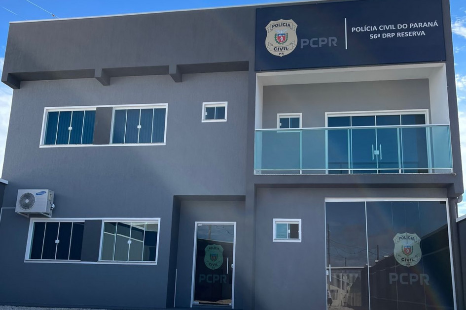 PCPR inaugura delegacia em Reserva