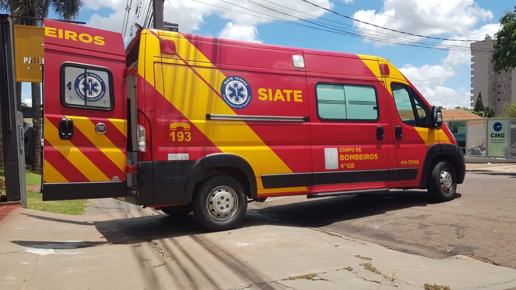 Homem sofre queda em empresa no Centro e Siate é mobilizado
