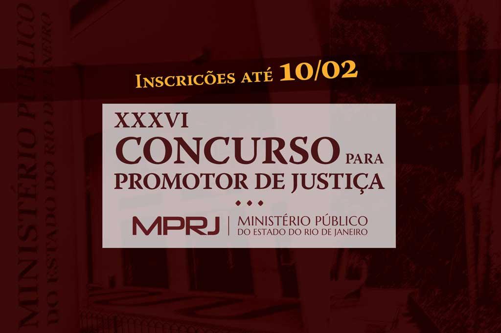 XXXVI Concurso para promotor de Justiça substituto já contabiliza quase quatro mil inscrições