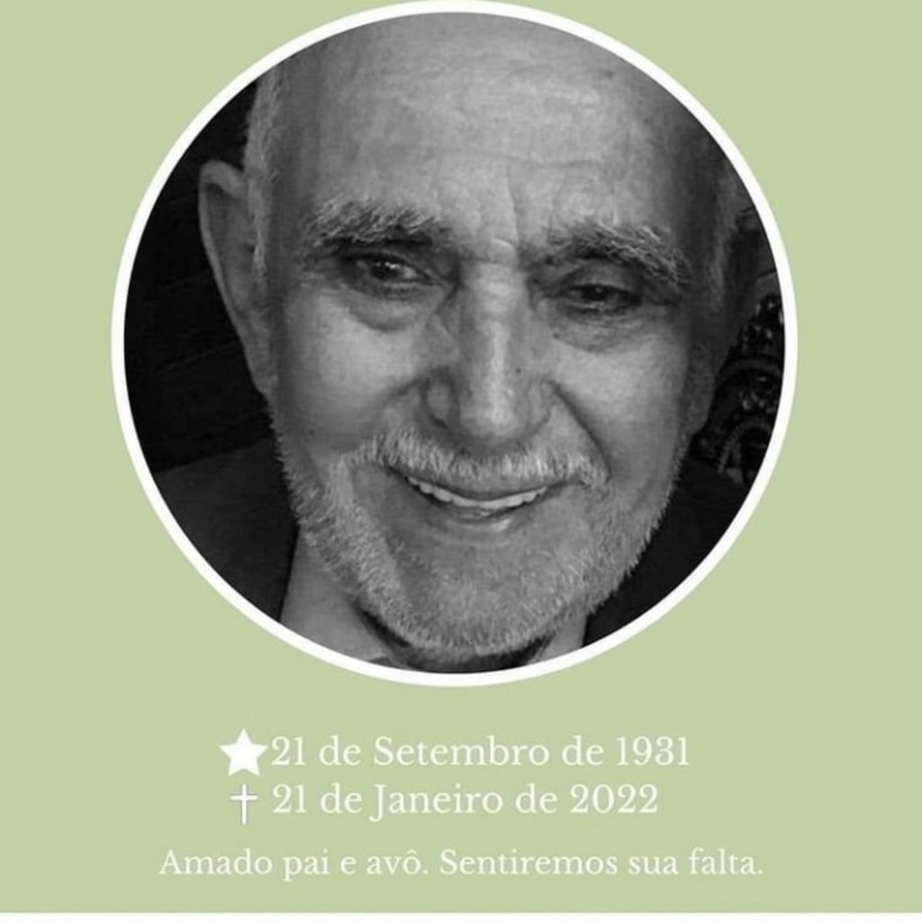 Familiares comunicam falecimento do sr. Alcides de Jesus Lima