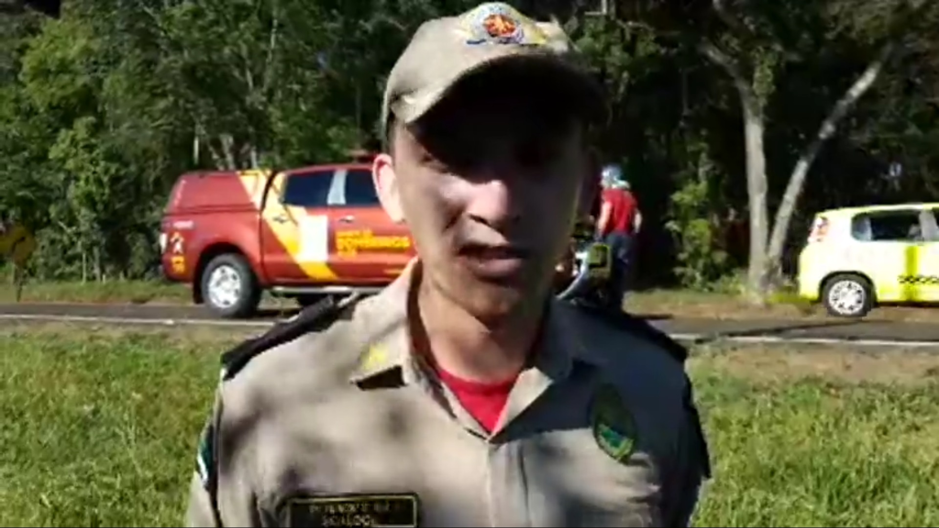 Tenente do Corpo de Bombeiros dá detalhes sobre grave acidente na PR-180