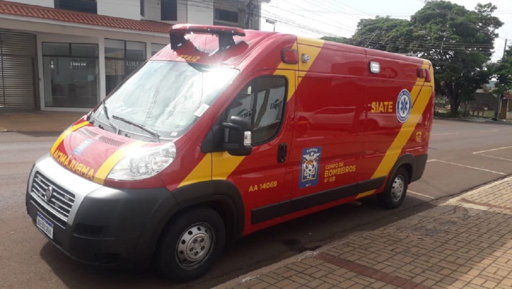 Homem de 58 anos sofre queda e fica com suspeita de fratura, no Centro