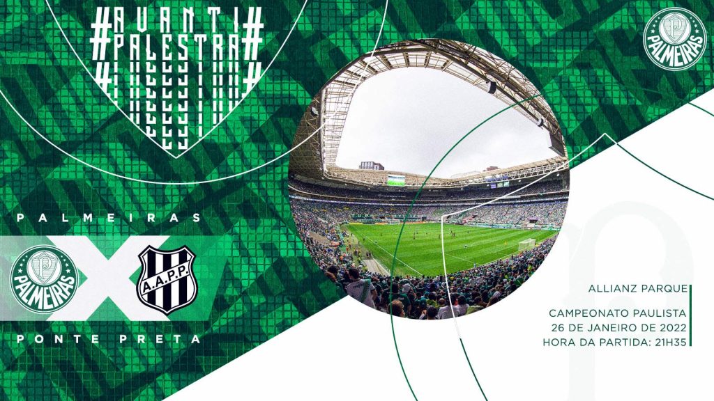 Palmeiras x Ponte Preta: informações, estatísticas e curiosidades