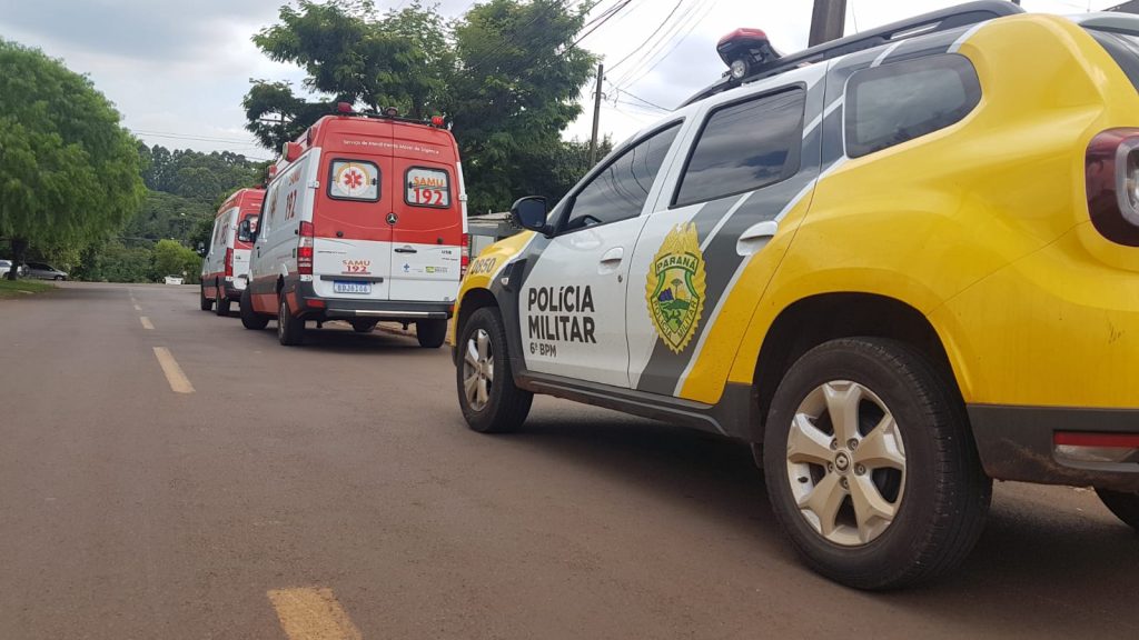 Homem em surto é socorrido pelo Samu no Brasília