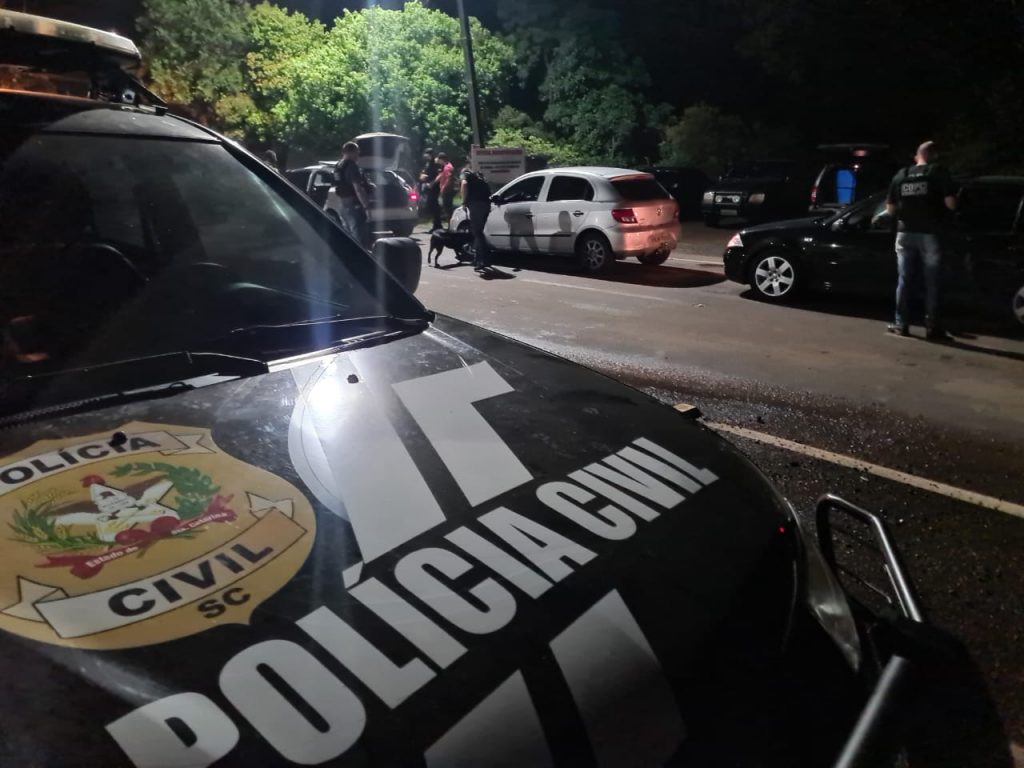 Operação “Difron Segura”: Polícia Civil faz barreira na divisa com o Estado do Paraná