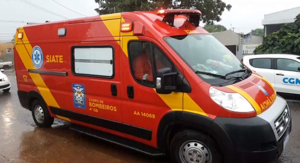 Viatura do Siate é acionada para atender vítima de agressão