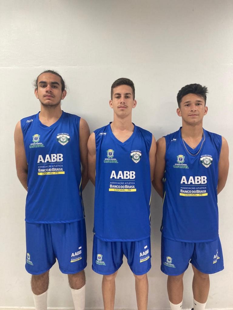 Três atletas de Cascavel são convocados para Seleção Paranaense Sub-18 de vôlei