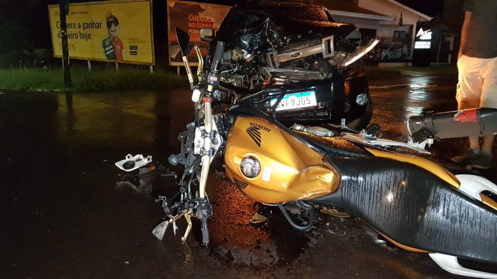 Grave colisão de trânsito é registrada no Bairro Maria Luiza