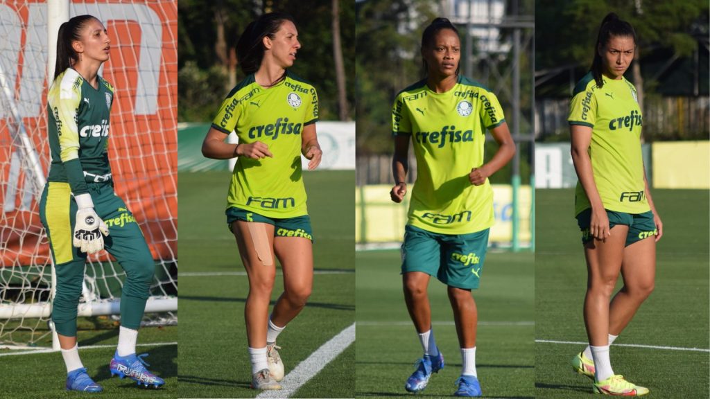 Quatro jogadoras do Palmeiras são convocadas pela Seleção Brasileira para torneio na França