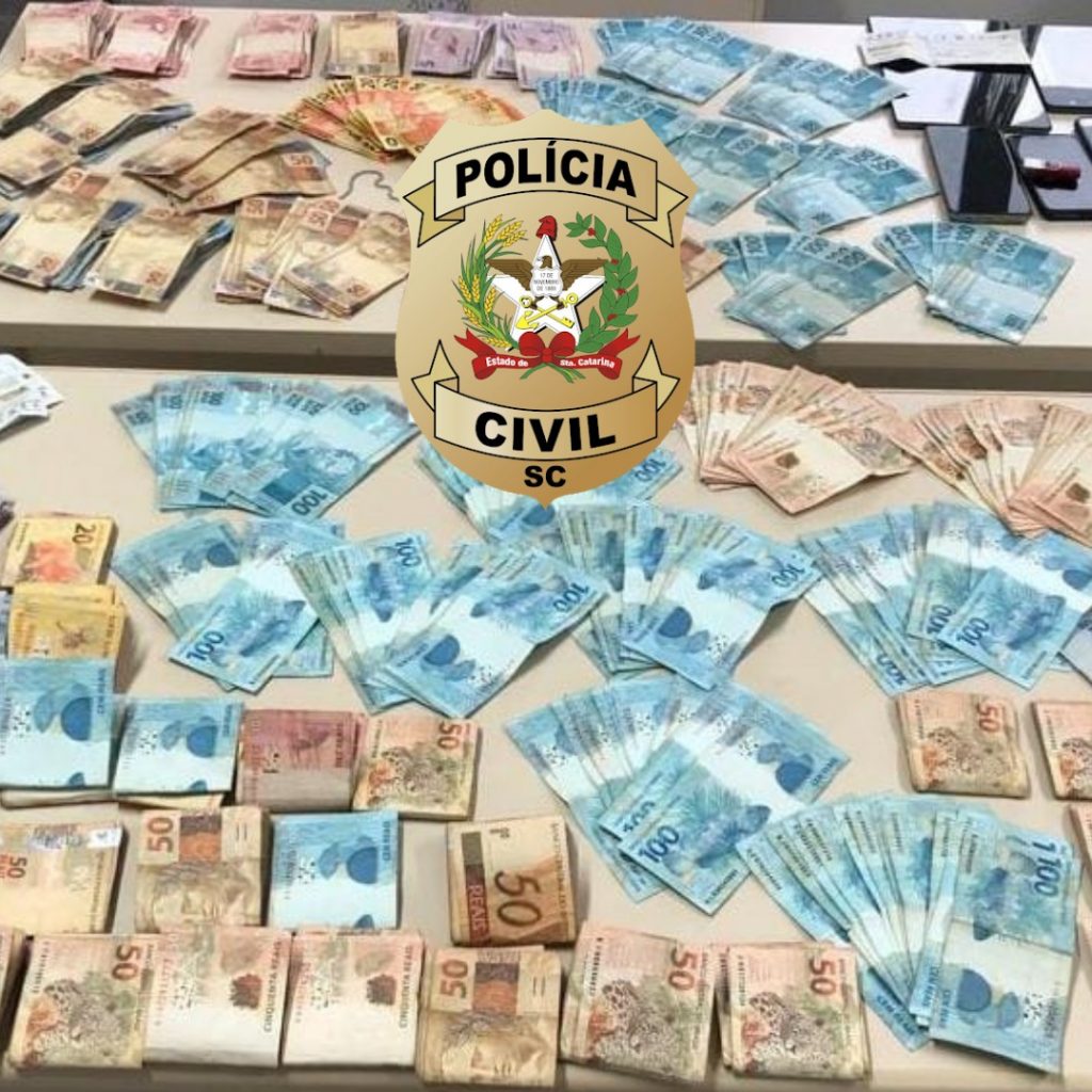 Polícia Civil desarticula central de apoio ao jogo do bicho em São José