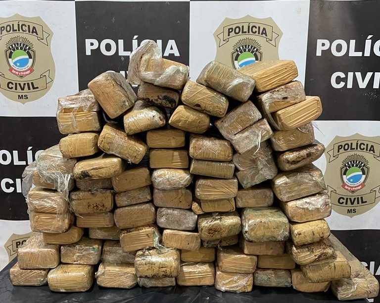 Polícia Civil apreende entorpecente em centro de distribuição no Jardim Los Angeles
