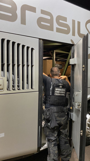 PCPR apreende 71,8 quilos de maconha e prende trio em Mandaguari