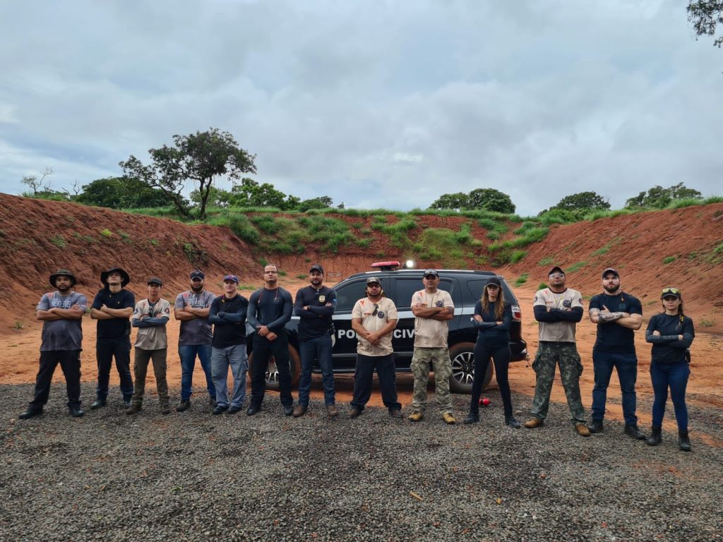 Policiais civis da Delegacia de Sidrolândia realizam curso de aperfeiçoamento
