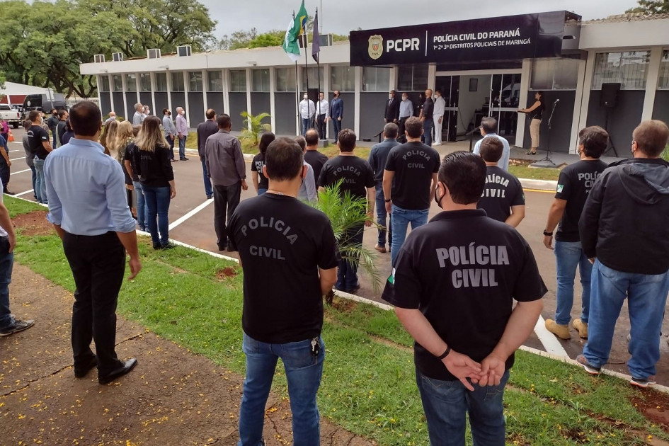 PCPR realiza apresentação da revitalização dos prédios da 9ª Subdivisão Policial de Maringá
