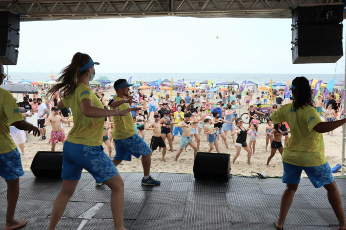 Esporte encerra atividades do verão com mais de 600 mil atendimentos Imagem referente a Esporte encerra atividades do verão com mais de 600 mil atendimentos