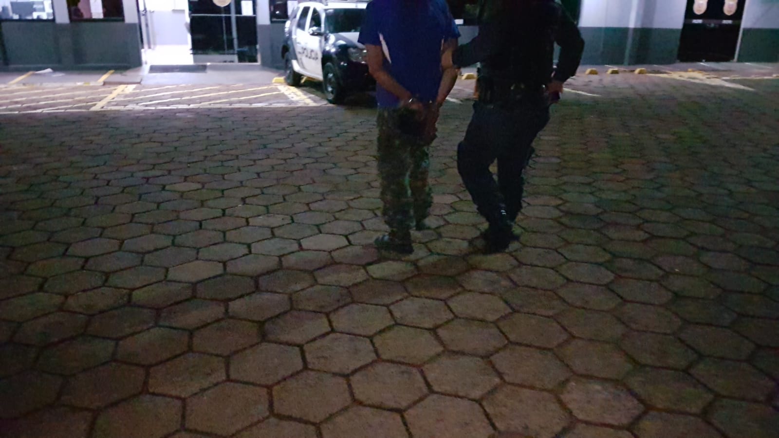 Homem é detido em ação da Guarda Municipal no Calçadão Central