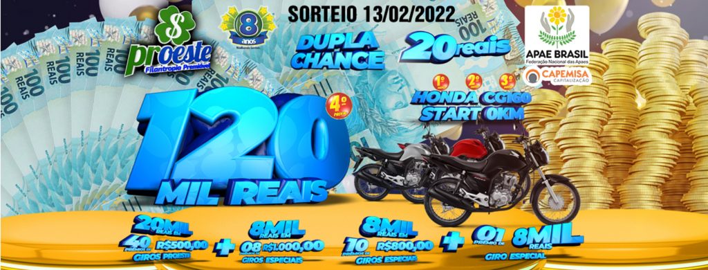 Confira os ganhadores dos prêmios do Proeste deste domingo (06)