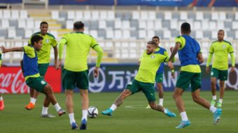 Verdão faz reconhecimento e último treino em estádio da estreia no Mundial