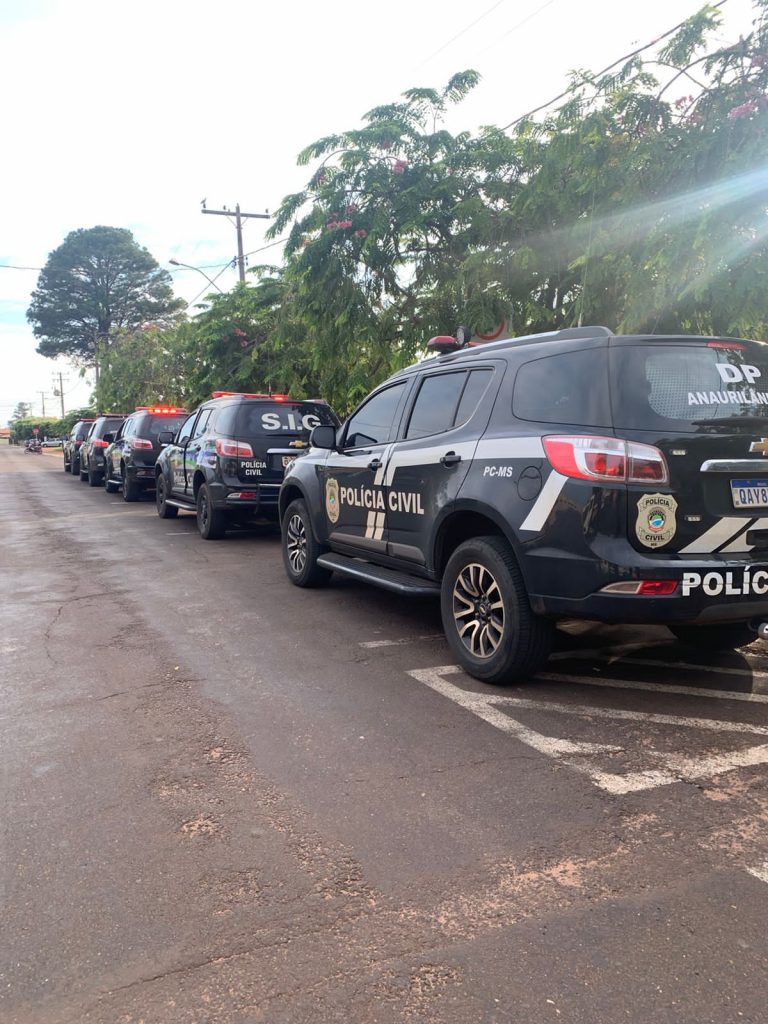 Polícia Civil deflagra segunda fase de Operação e prende integrantes de facção em Nova Andradina