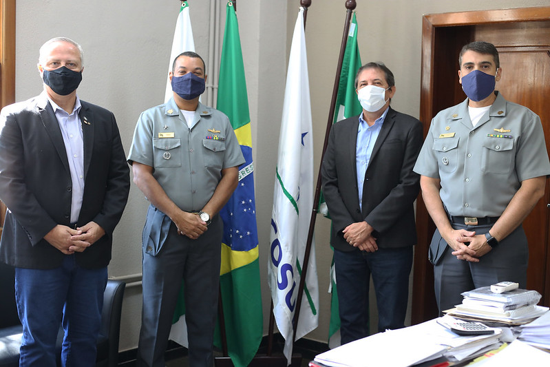 Novo comandante da Capitania Fluvial do Rio Paraná visita a Prefeitura de Foz