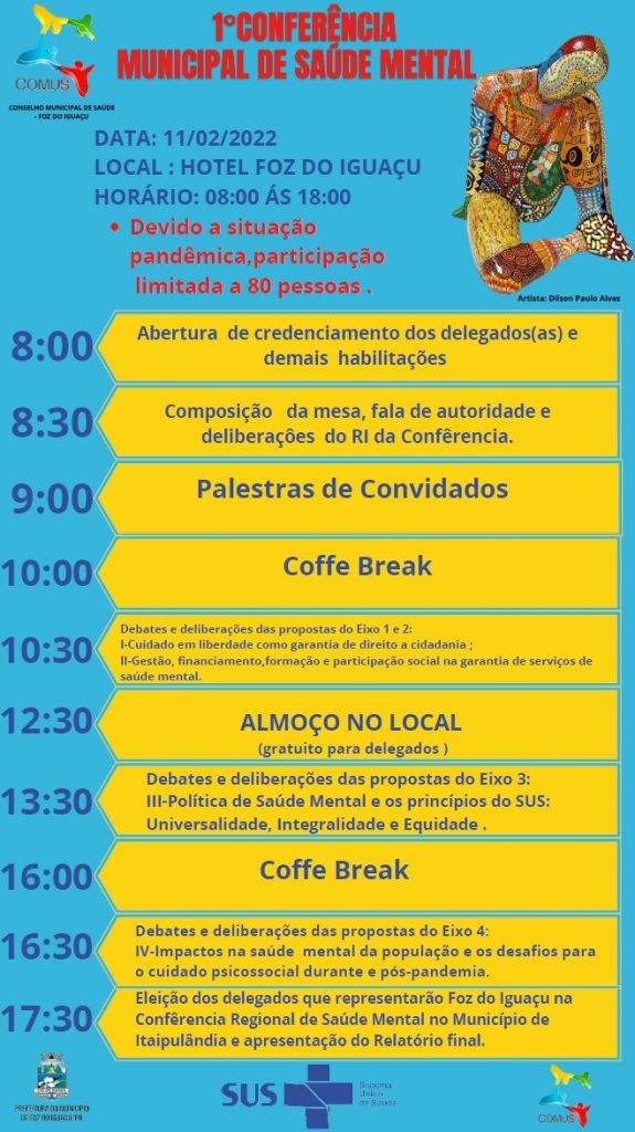 Conferência de Saúde Mental vai debater os avanços e garantias dos serviços pelo SUS