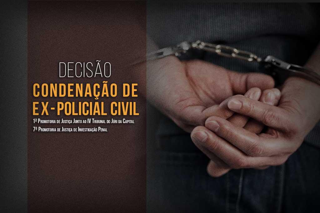 MPRJ obtém decisão condenando assassino de policial civil a 23 anos de prisão
