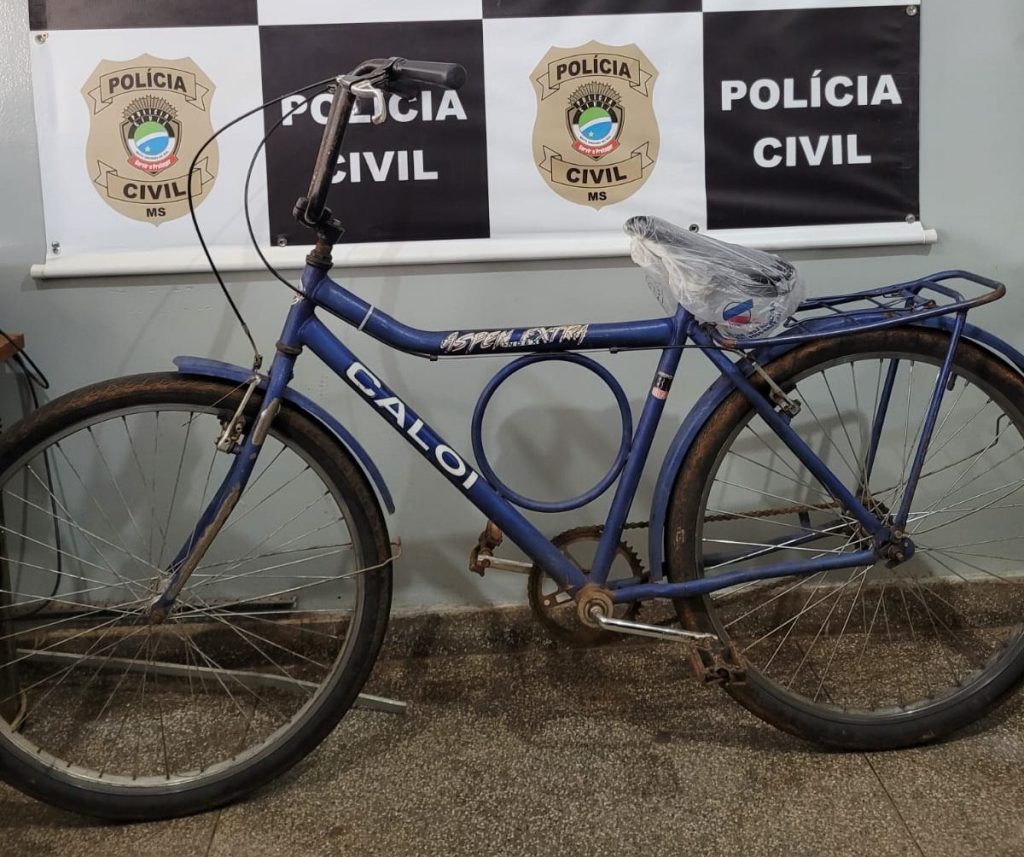 Polícia Civil recupera bicicleta furtada