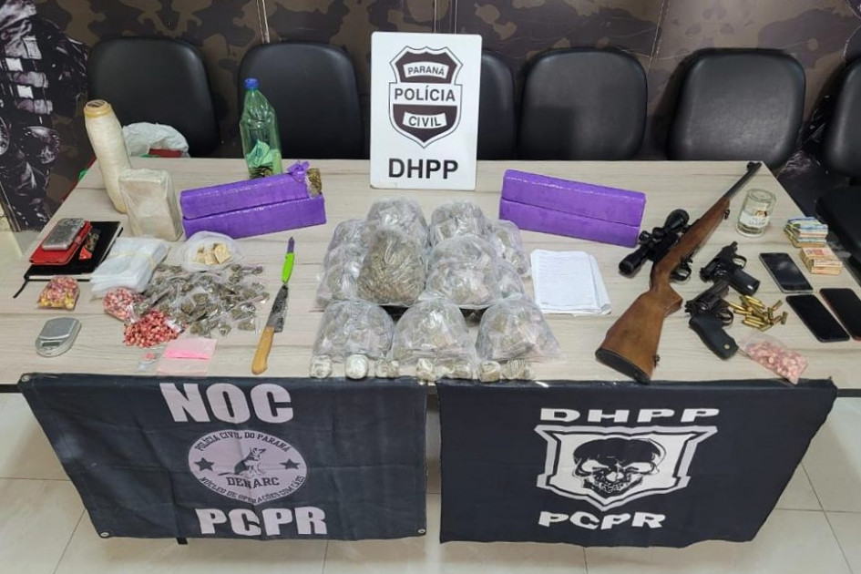 PCPR prende suspeitos por homicídio ocorrido em Curitiba