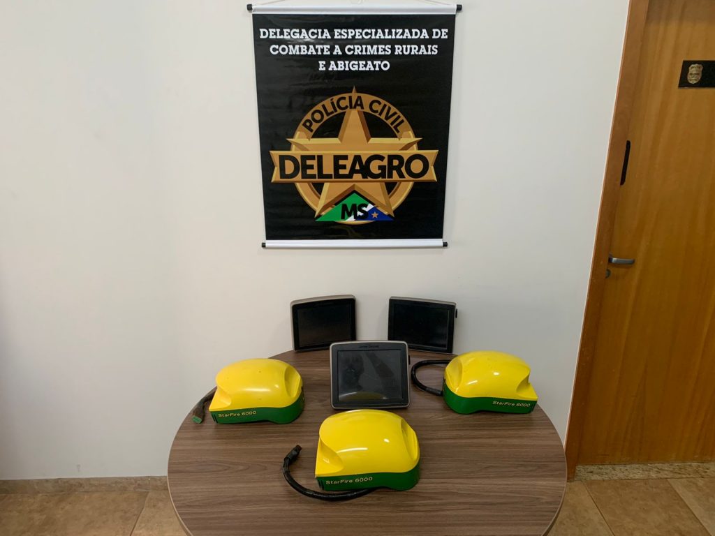Polícia Civil recupera aparelhos agrícolas avaliados em R$ 200 mil