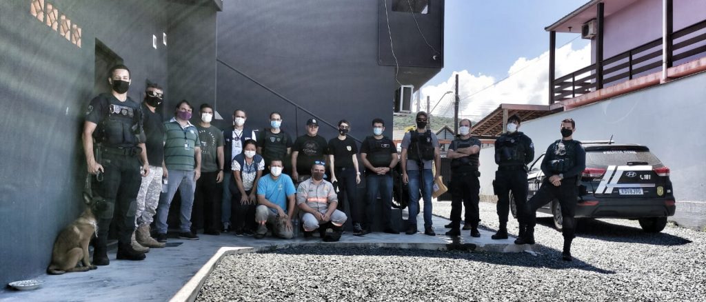 Em ação conjunta, Polícia Civil realiza fiscalização para coibir receptação de fios de cobre em Joinville