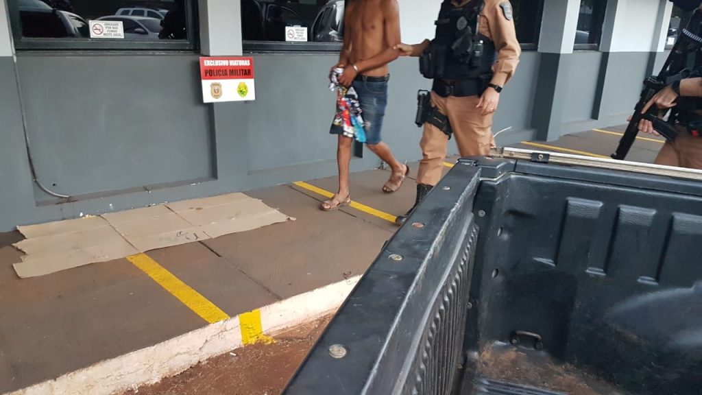 Acusado de envolvimento em tentativa de homicídio em Ibema é encaminhado até a 15ª SDP