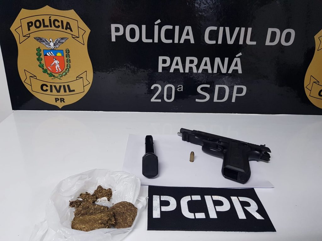 Polícia Civil prende homem com pistola furtada em Toledo
