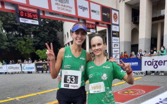 Dupla feminina do Alviverde se destaca e conquista pódio na 15ª Meia Maratona de São Paulo