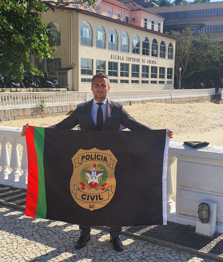 Delegado de Polícia representa a Polícia Civil de SC no curso de Altos Estudos de Política e Estratégia da ESG