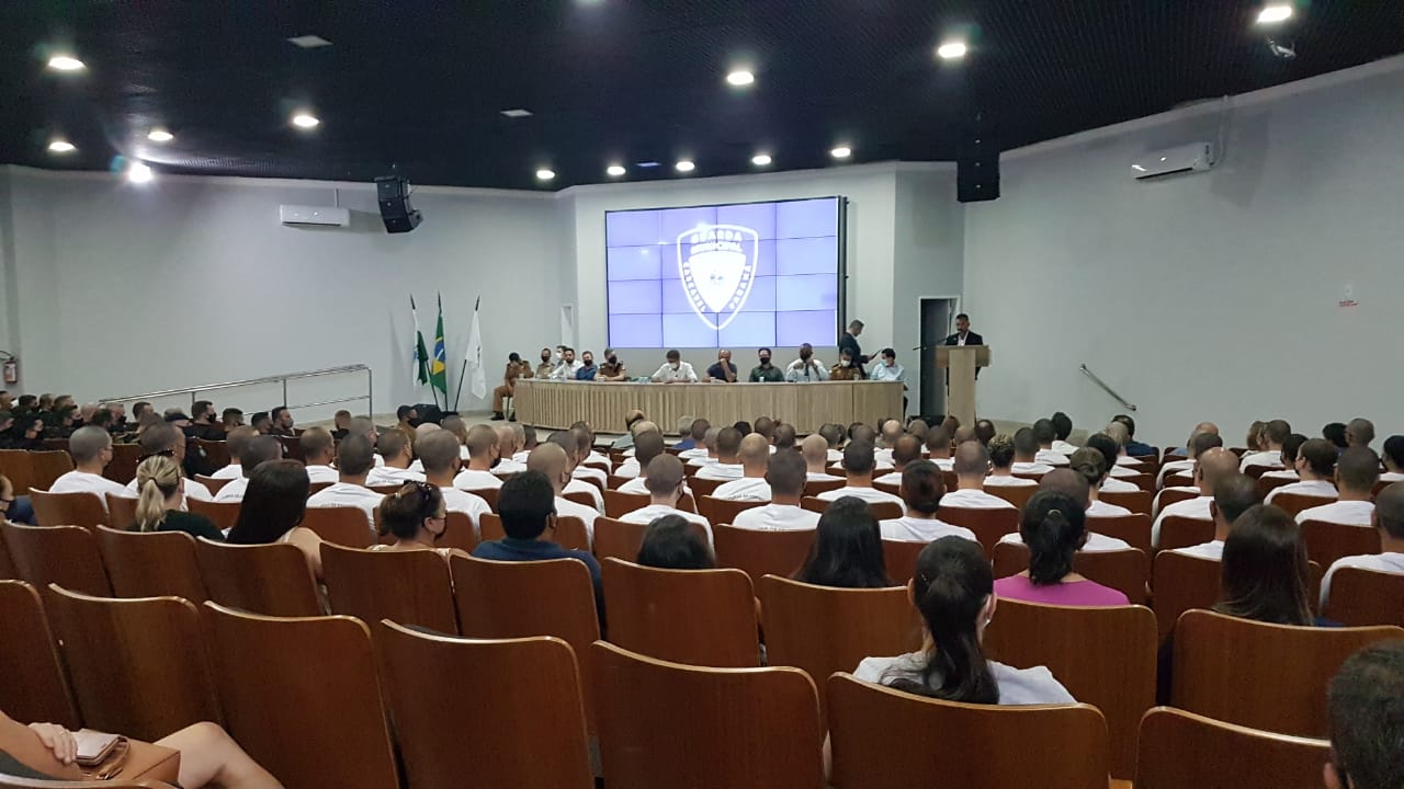 Aniversário da Guarda Municipal é marcado pela chegada dos novos alunos que irão integrar a corporação