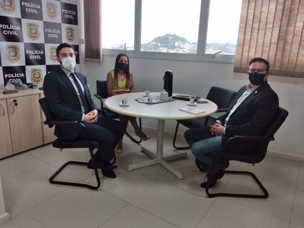 Polícia Civil realiza reunião de integração com a secretaria Executiva de Assuntos Internacionais