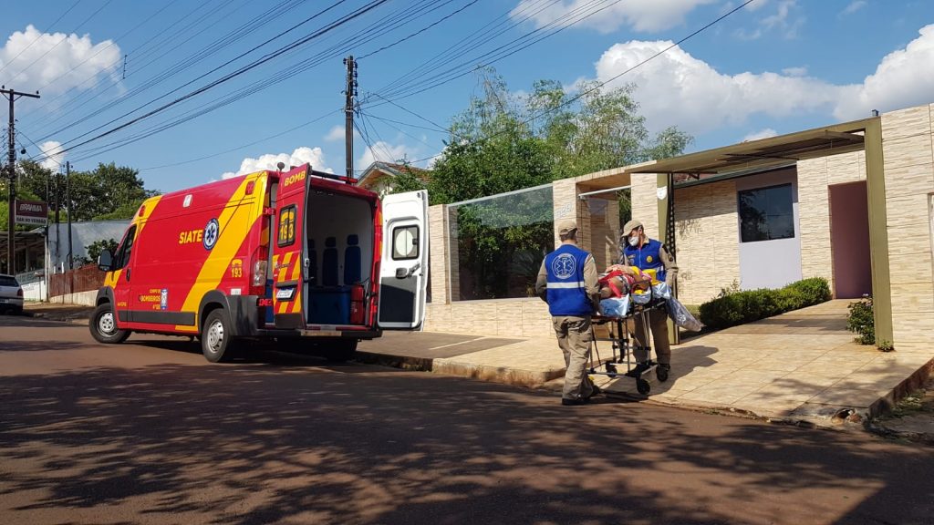 Gestante sofre queda em casa e socorristas foram acionados