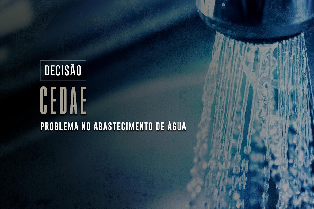MPRJ obtém nova decisão na Justiça que transfere para a Cedae o ônus de provar que o consumidor não enfrentou problema de abastecimento