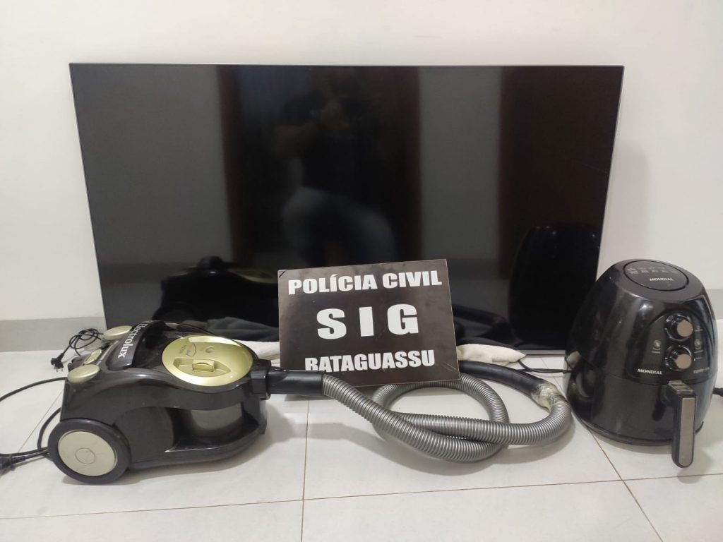 Polícia Civil recupera objetos furtado de residência