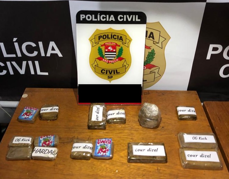 Homem é preso por enviar drogas pelo correio em Marília